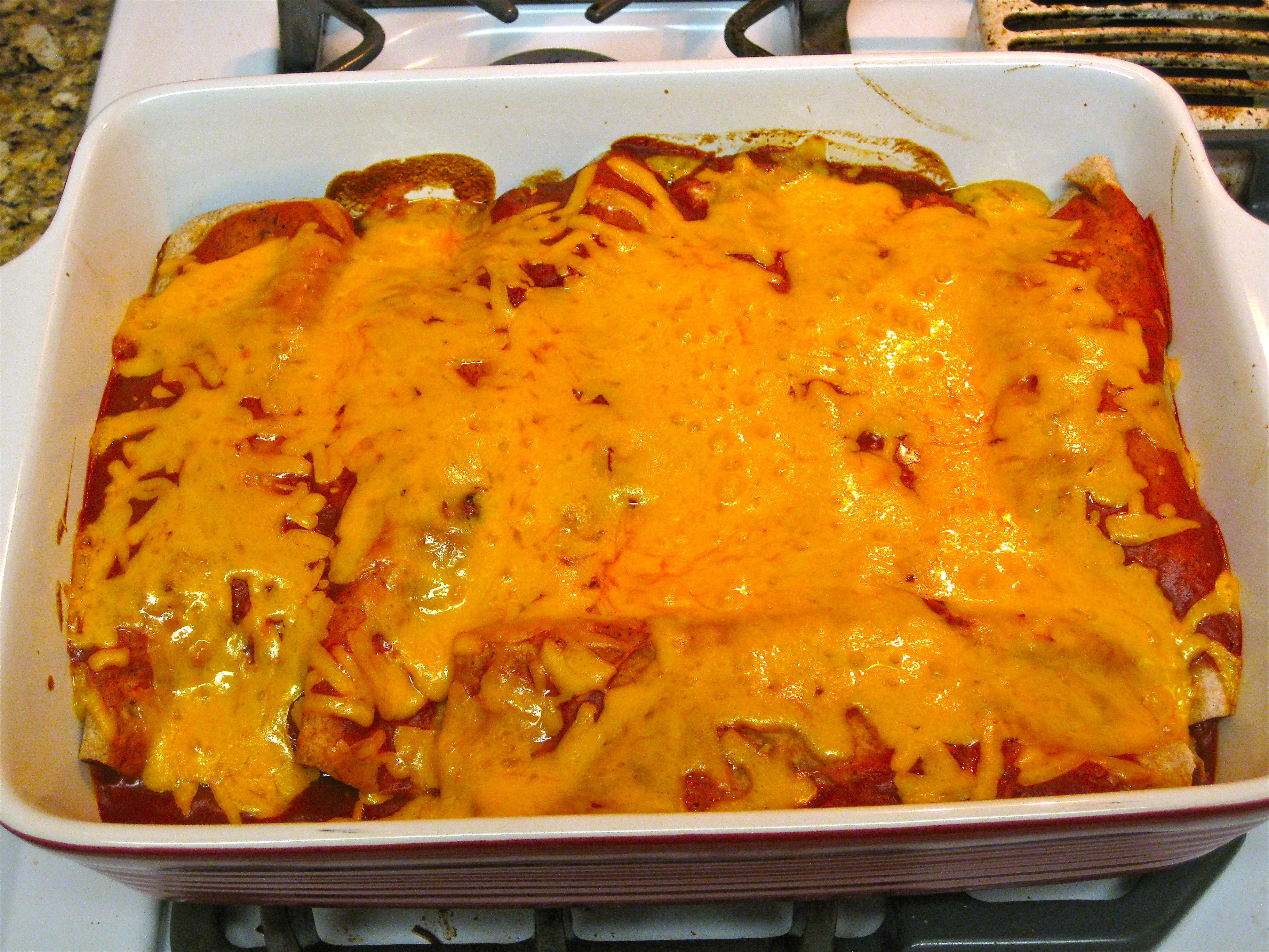 Low Fat Chicken Enchiladas
 Low Fat Enchilada