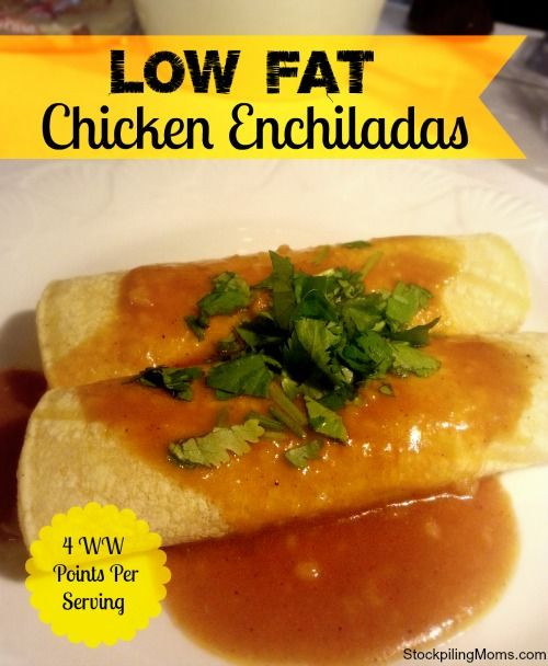 Low Fat Chicken Enchiladas
 Low Fat Chicken Enchiladas Recipe