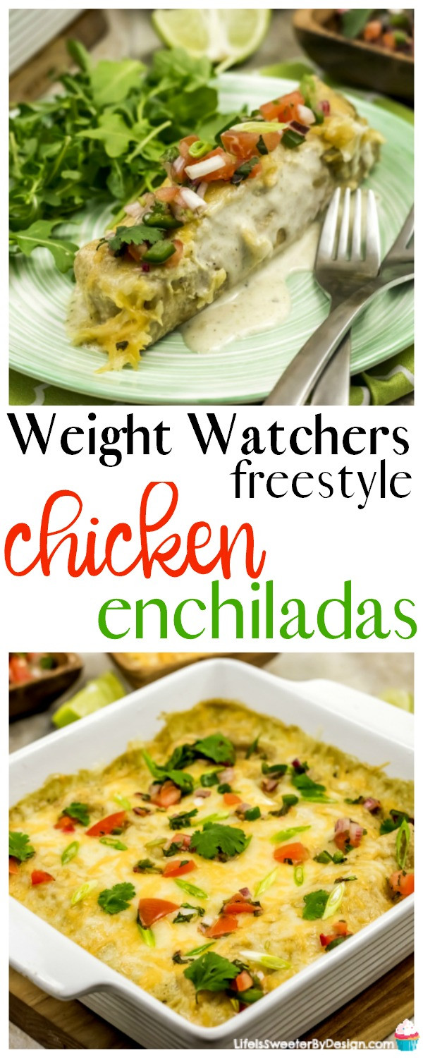 Low Fat Chicken Enchiladas Weight Watchers
 Weight Watchers Chicken Enchiladas Life is Sweeter By Design