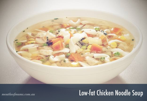 Low Fat Chicken Noodle Soup
 Hearty & Healthy WINTER SOUPS you can cook up right now