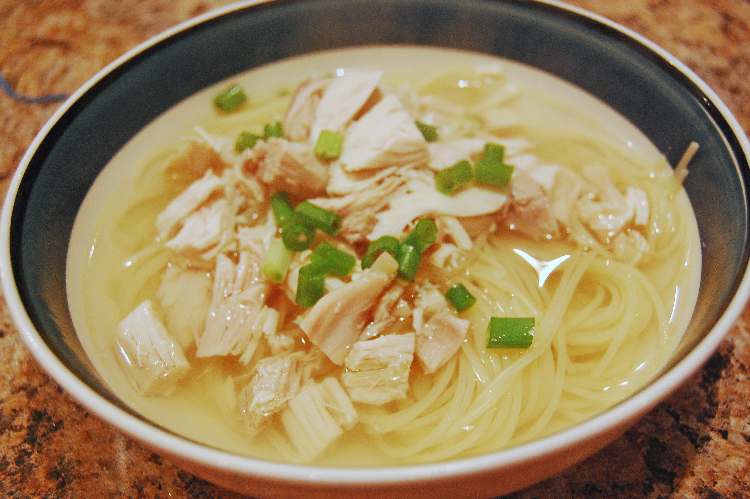 Low Fat Chicken Noodle Soup
 Low Fodmap Chicken Noodle Soup