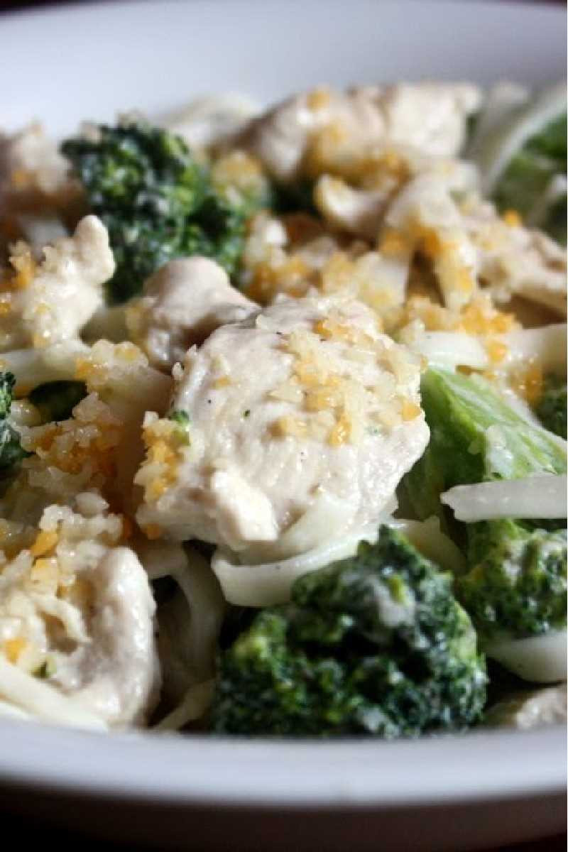 Low Fat Chicken Pasta Recipes
 Low Fat Creamy Chicken With Pasta & Broccoli