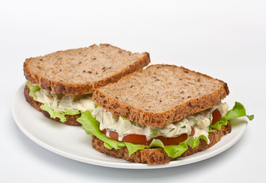 Low Fat Chicken Salad Sandwich Recipes
 Chicken and Mayonnaise Sandwich Harassed but happy mommy