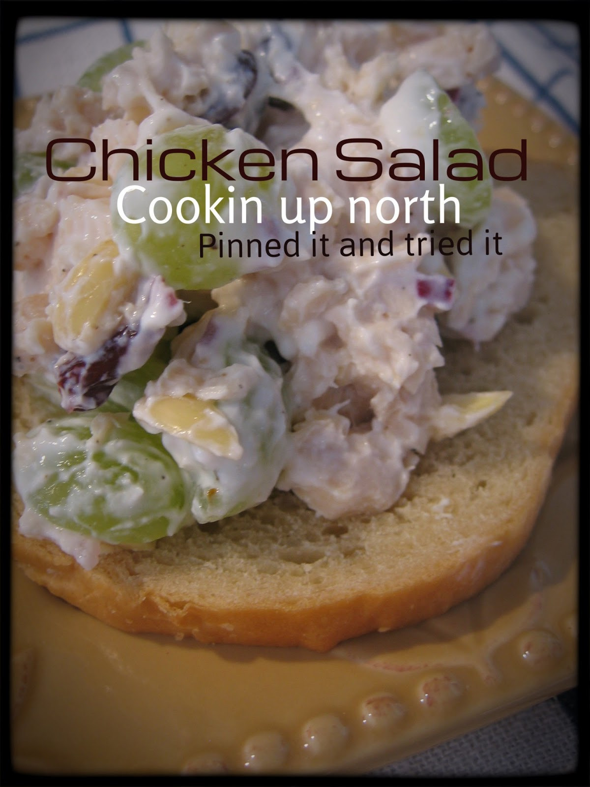 Low Fat Chicken Salad
 cookin up north Low fat Chicken Salad with Greek Yogurt