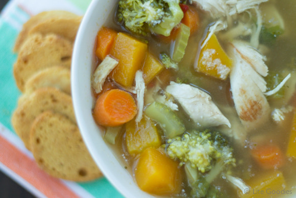 Low Fat Chicken Soup
 low fat chicken ve able soup