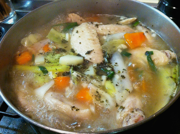 Low Fat Chicken Soup
 low fat chicken ve able soup