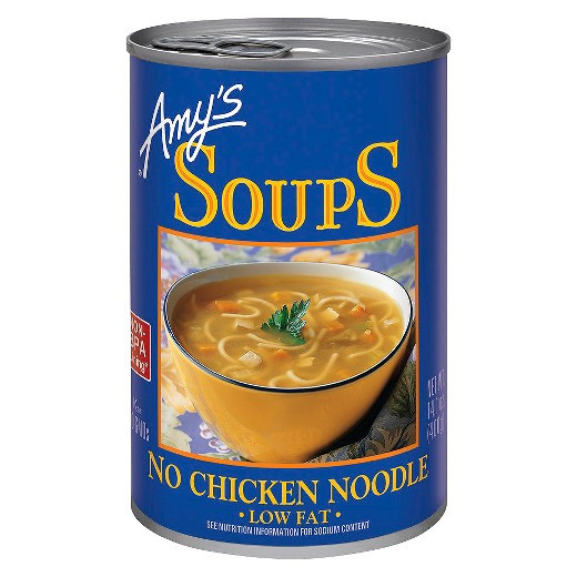 Low Fat Chicken Soup
 Amy s Low Fat No Chicken Noodle Soup 14 oz Tar