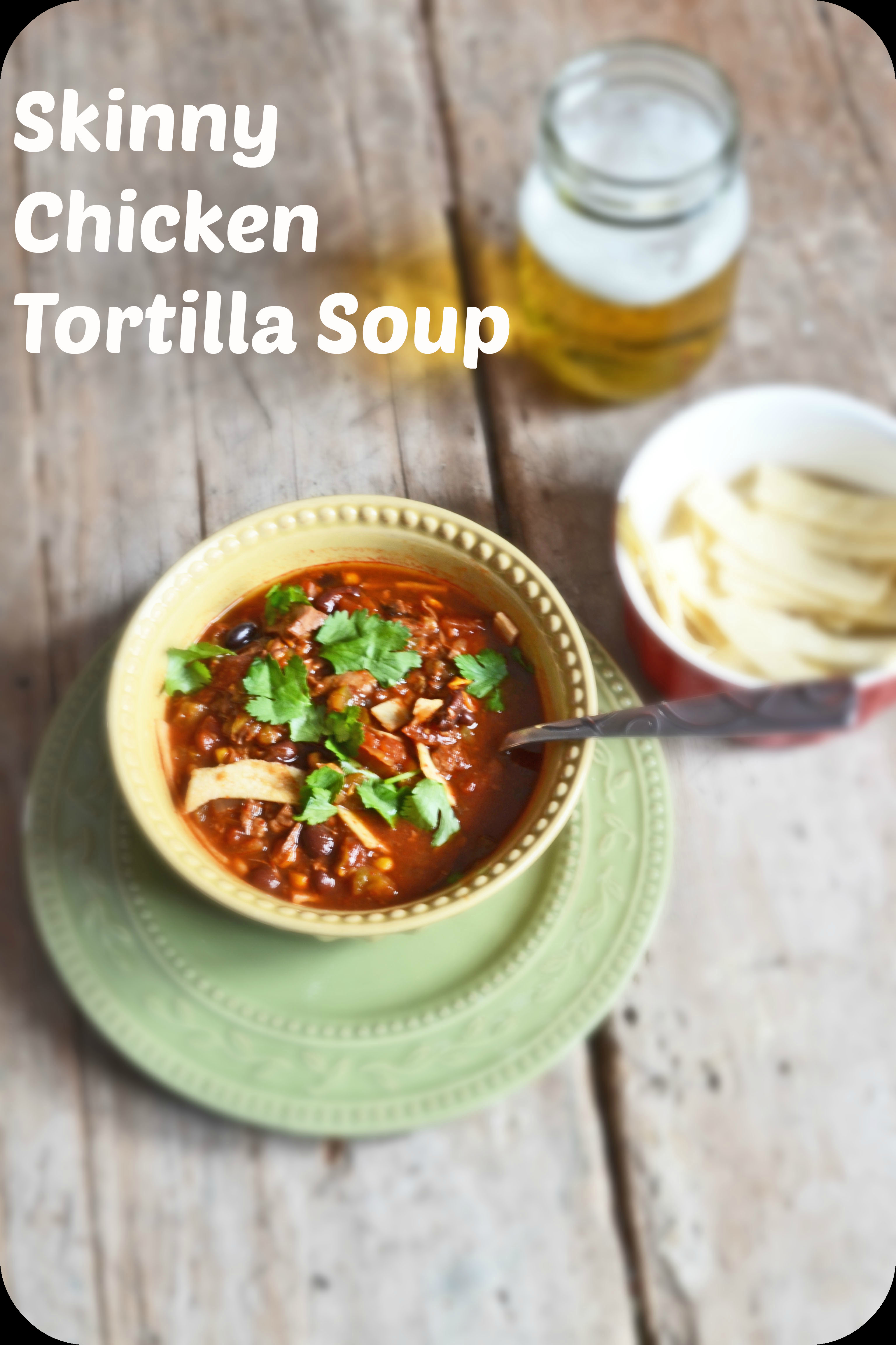 Low Fat Chicken Tortilla Soup
 Low Fat Chicken Tortilla Soup Recipe