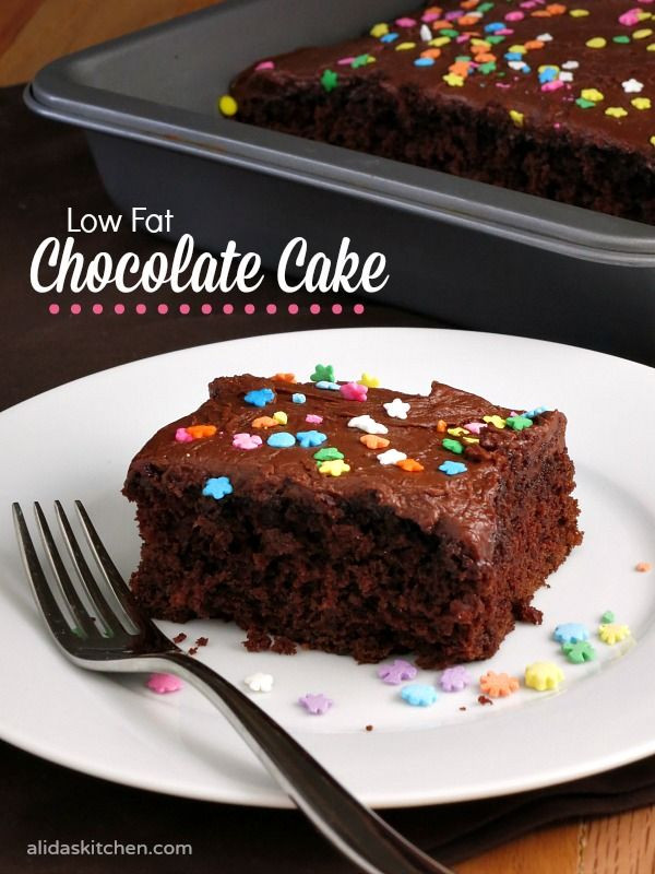 Low Fat Chocolate Cake
 159 Best images about Summertime Fare on Pinterest