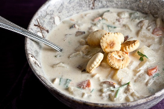 Low Fat Clam Chowder
 New England Clam Chowder