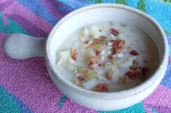 Low Fat Clam Chowder
 Low Fat Clam Chowder