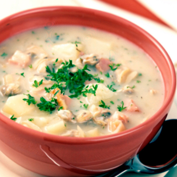 Low Fat Clam Chowder
 Recipe Renovation New England Clam Chowder