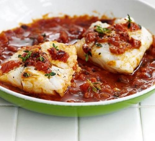 Low Fat Cod Recipes
 Tomato & thyme cod recipe