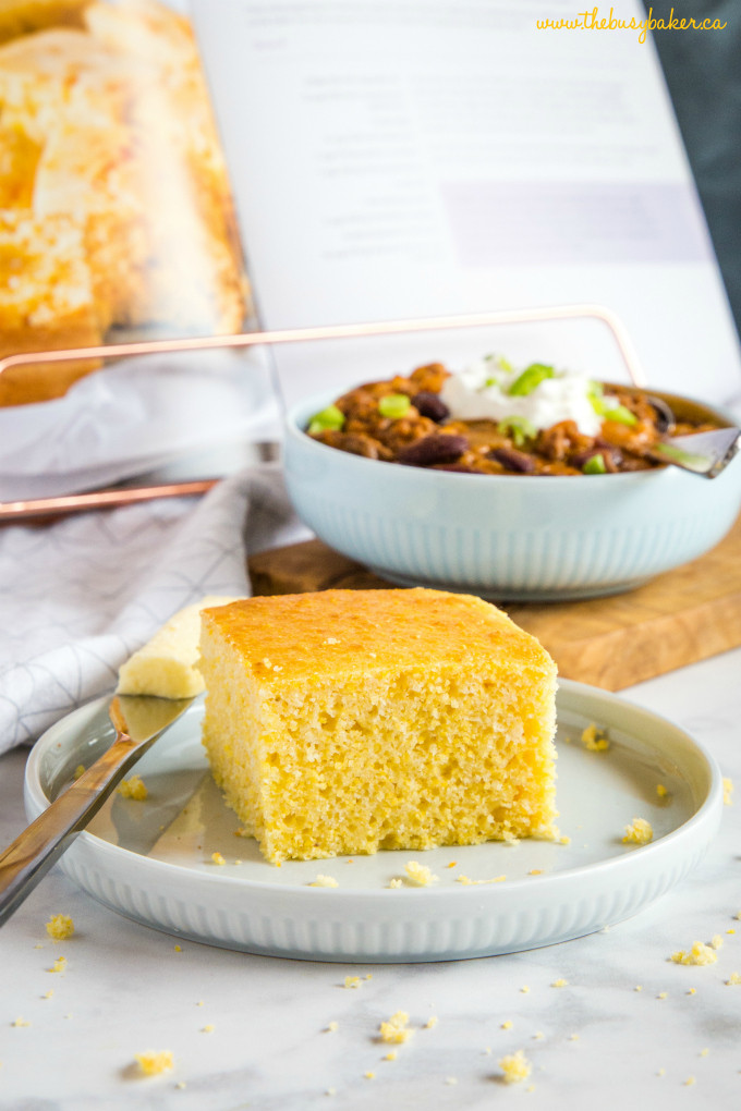 Low Fat Cornbread
 Healthier Low Fat Cornbread Made with Applesauce The