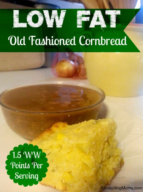 Low Fat Cornbread
 Low Fat Old Fashioned Cornbread