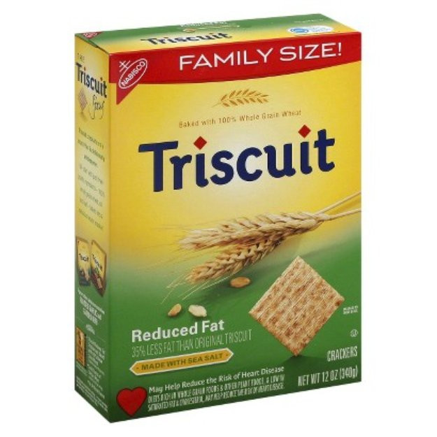 Low Fat Crackers
 Triscuit Nabisco Reduced Fat Crackers 12 oz Reviews