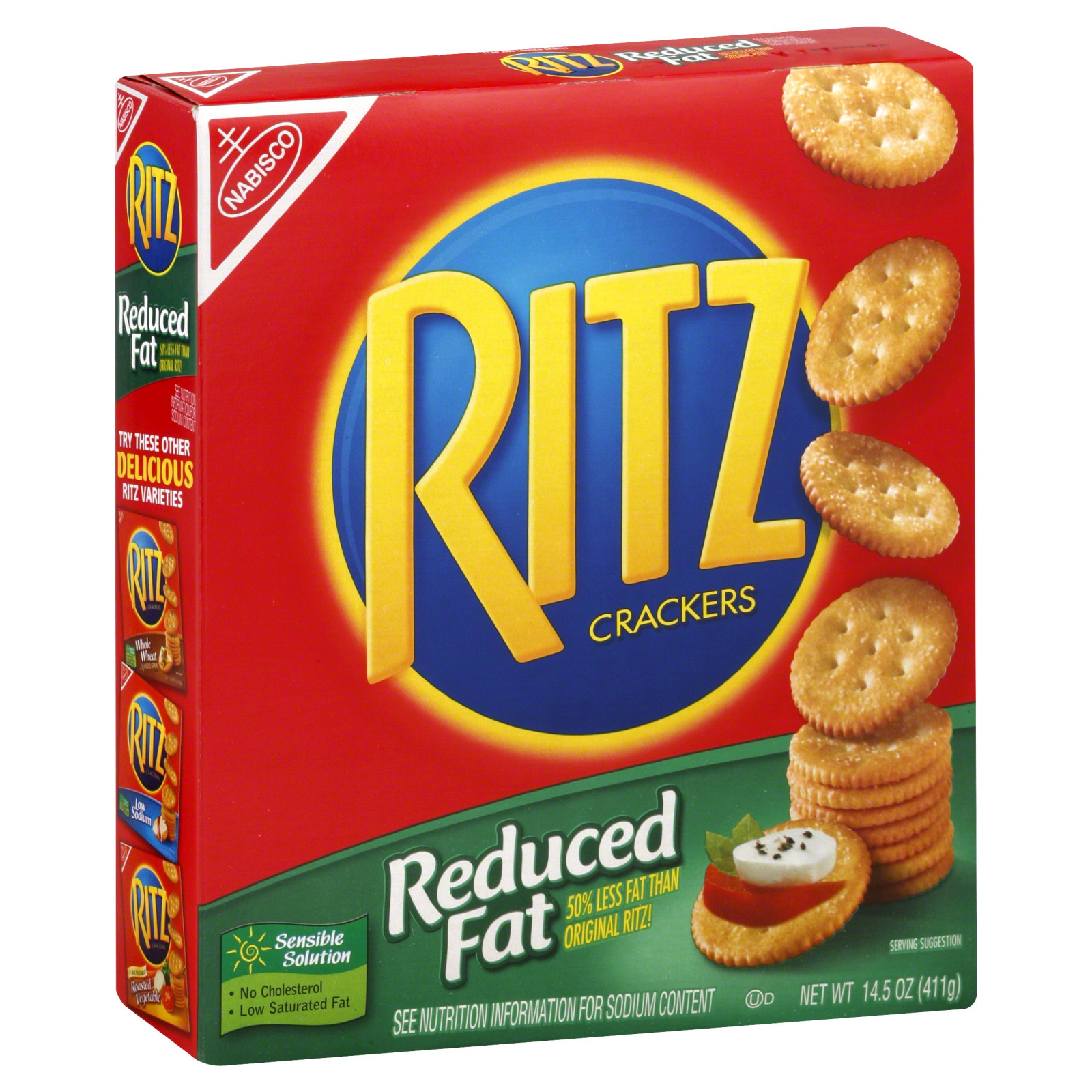 Low Fat Crackers
 Ritz Crackers Reduced Fat 14 5 oz 411 g Food