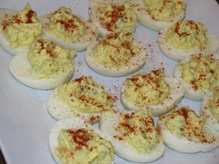 Low Fat Deviled Eggs
 18 best Weight Watchers Snacks images on Pinterest