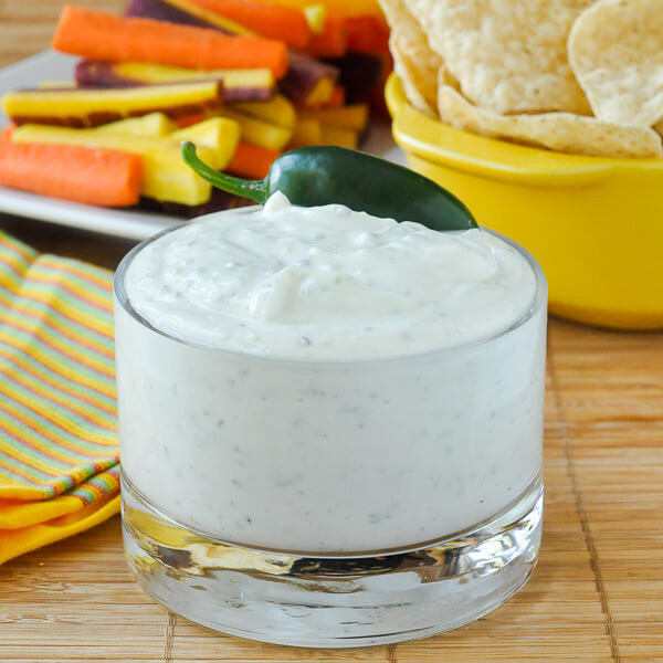 Low Fat Dip Recipes
 Low Fat Jalapeño Dip with Cumin & Lime simple creamy