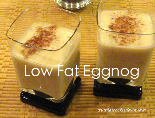 Low Fat Eggnog
 Low Calorie Eggnog
