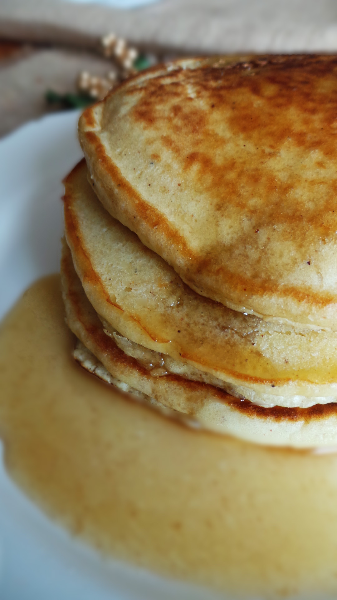 Low Fat Eggnog
 Low fat Eggnog Pancakes