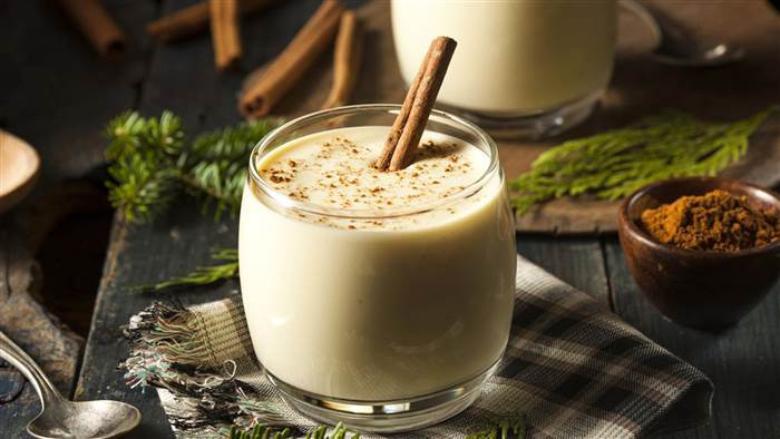 Low Fat Eggnog
 Quiz Can you guess which drink has the most calories