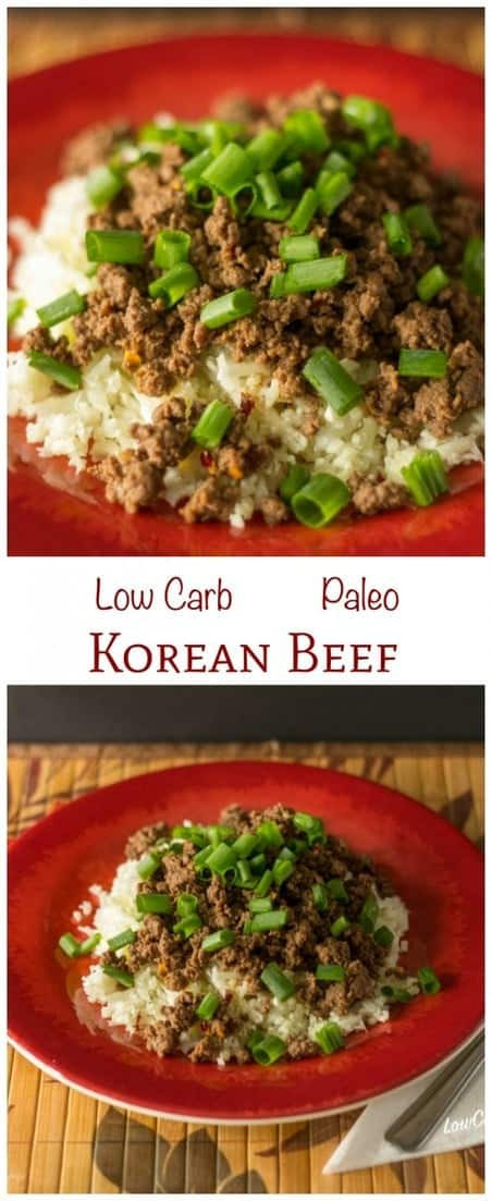 Low Fat Ground Beef Recipes
 Korean Beef Paleo and Low Carb