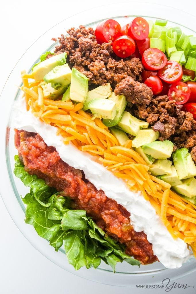 Low Fat Ground Beef Recipes
 Best 25 Low carb taco salad ideas on Pinterest