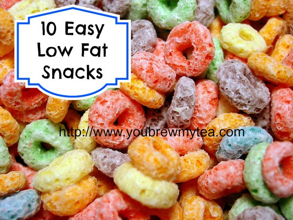 Low Fat Healthy Snacks
 10 Easy Low Fat Snacks