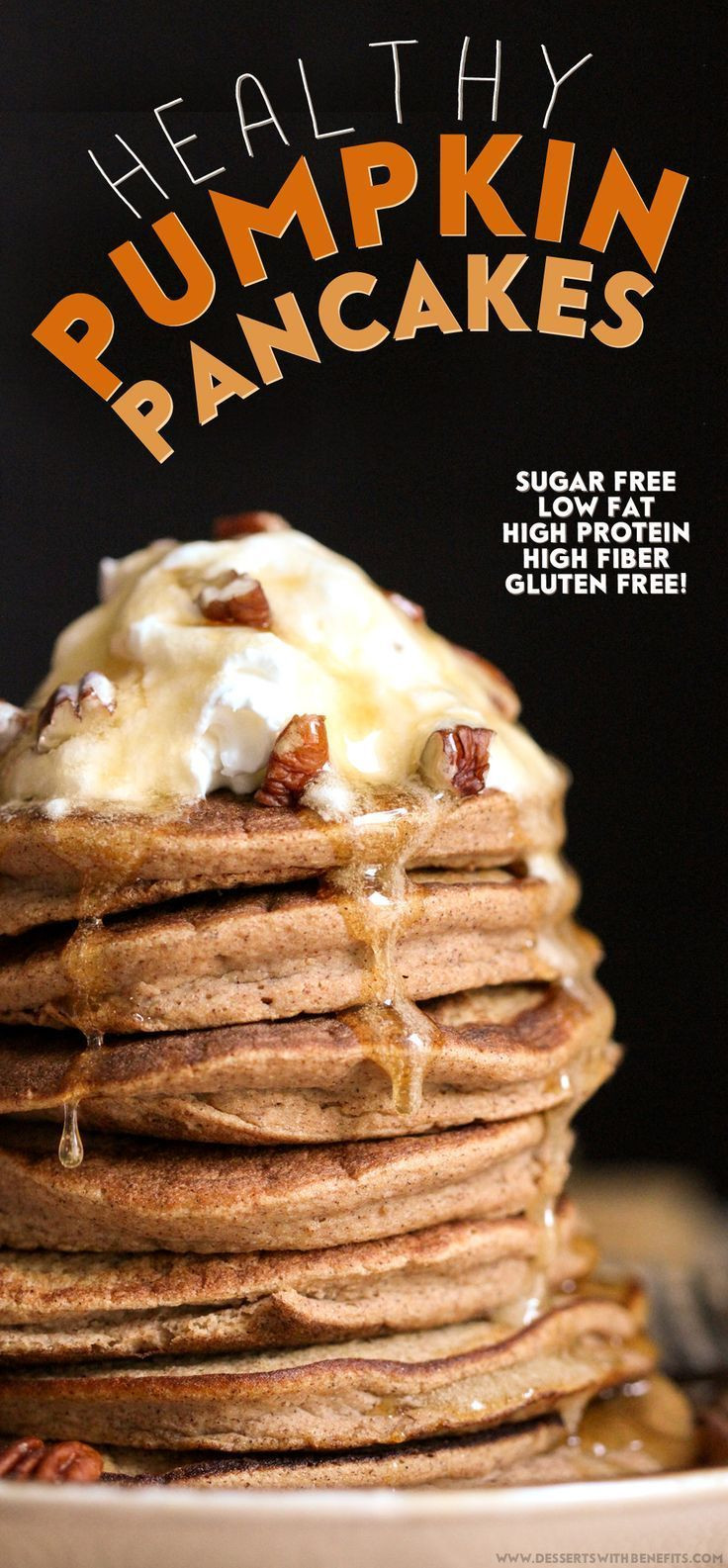 Low Fat High Fiber Recipes
 25 best ideas about Healthy pumpkin pancakes on Pinterest