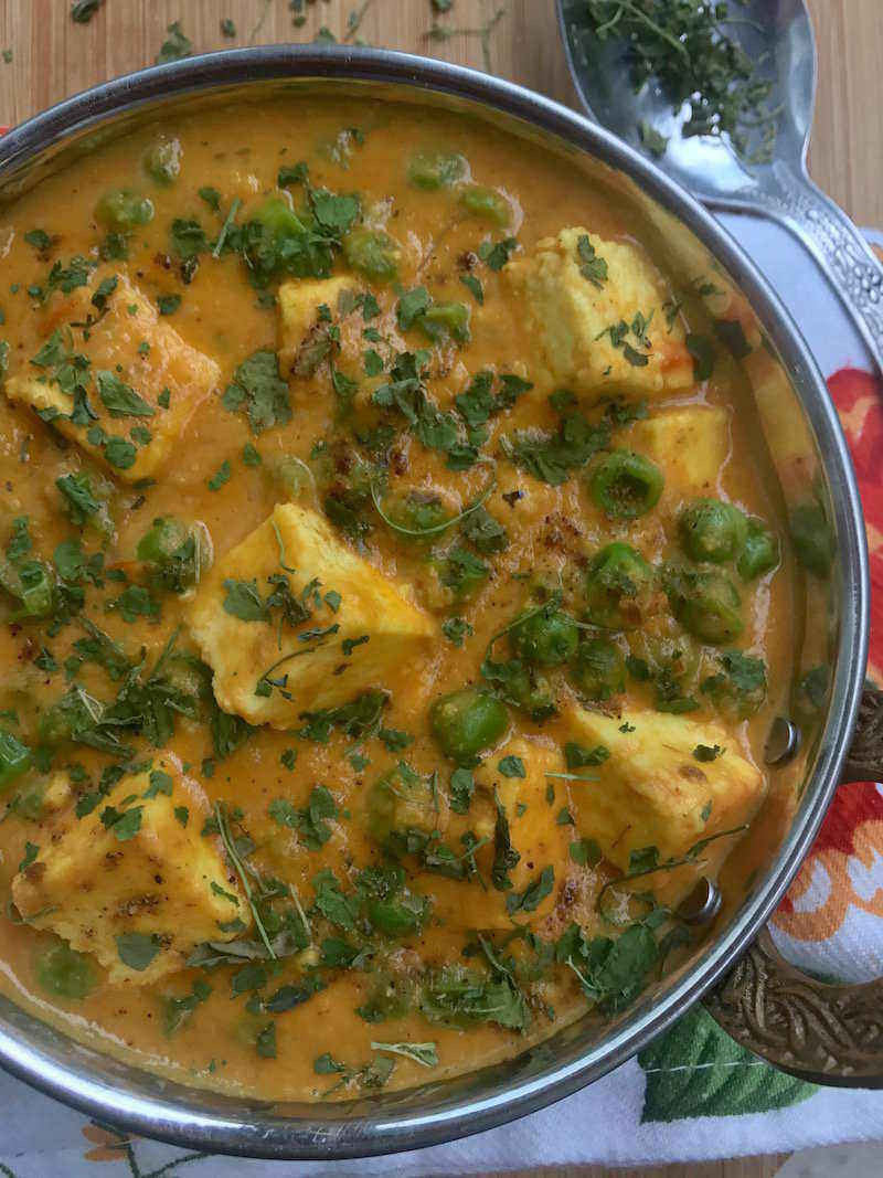 Low Fat Indian Recipes
 Low Fat Restaurant Style Matar Paneer Recipe