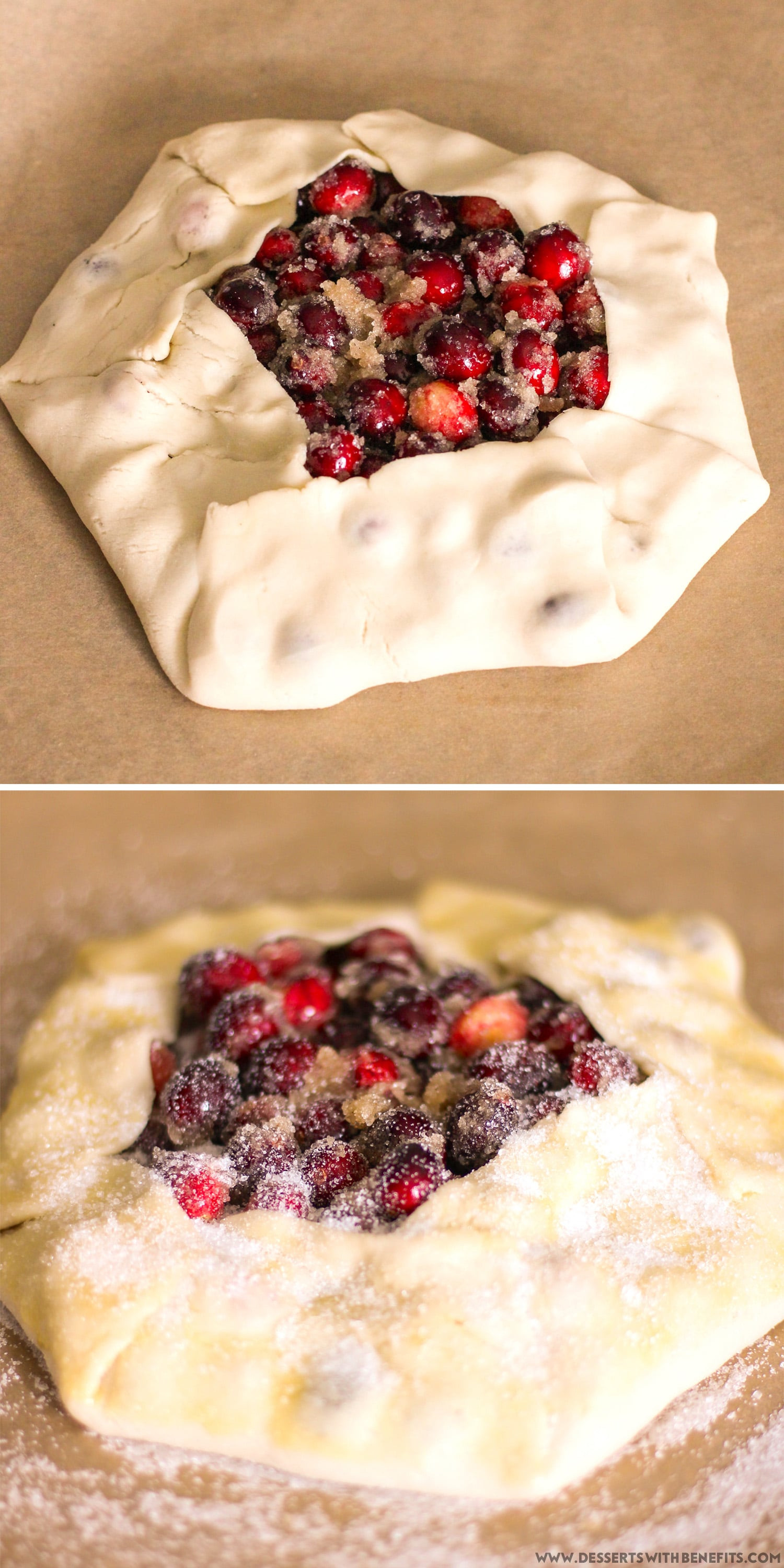 Low Fat Low Calorie Desserts
 Guilt Free Cranberry Galette Recipe low calorie low fat