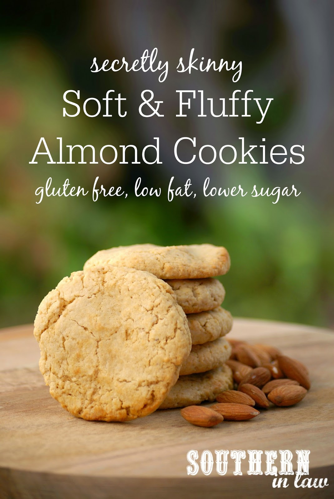 Low Fat Low Sugar Cookies
 Southern In Law Recipe Secretly Skinny Almond Meal Cookies