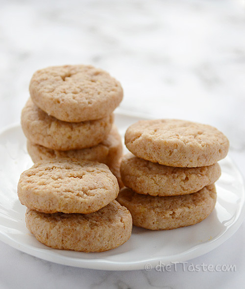 Low Fat Low Sugar Cookies
 Spelt Biscuits