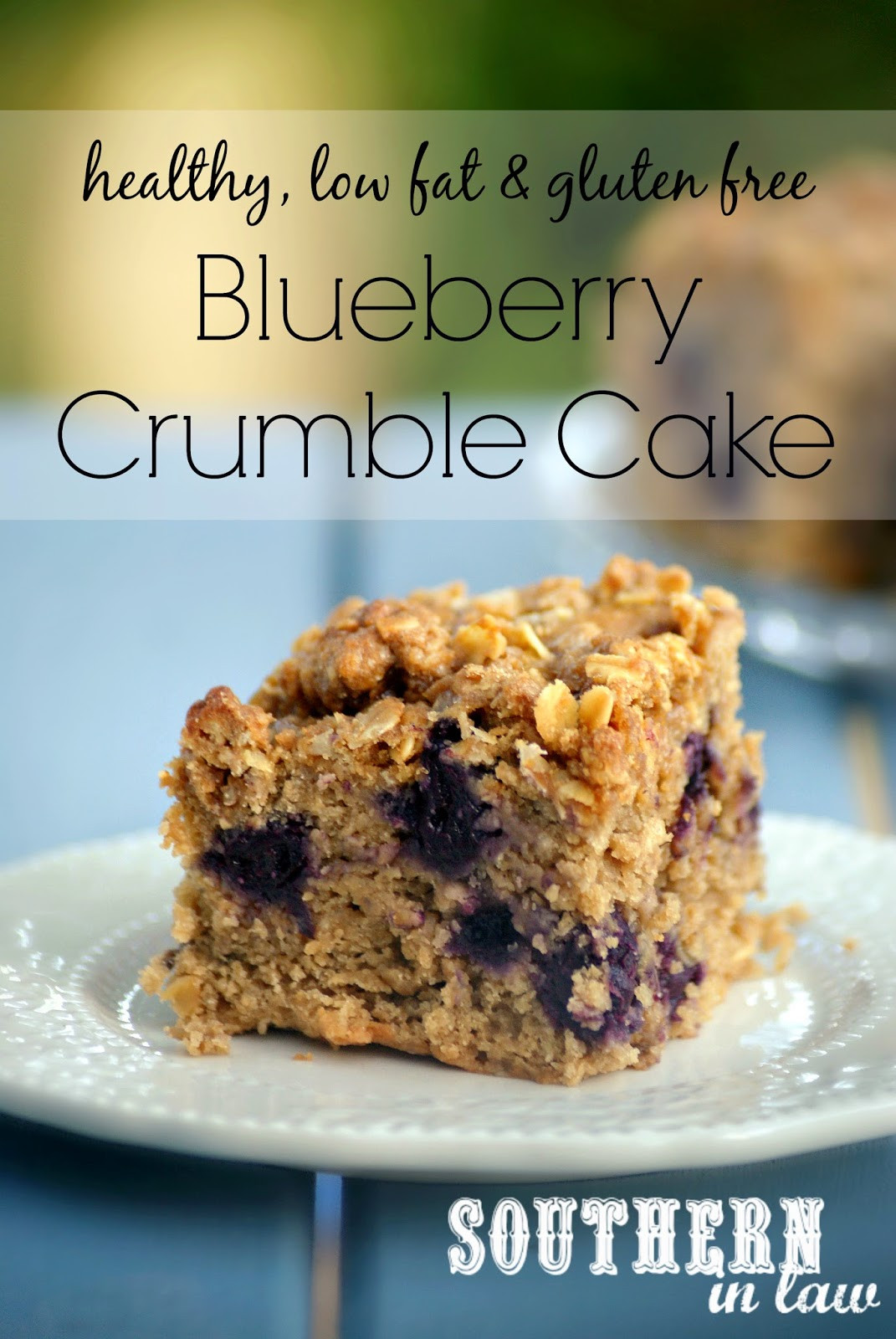 Low Fat Low Sugar Recipes
 Southern In Law Recipe Healthy Blueberry Crumble Cake