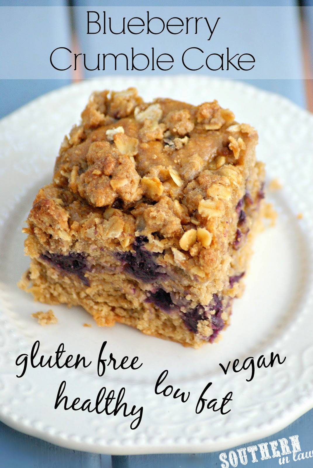 Low Fat Low Sugar Recipes
 Southern In Law Recipe Healthy Blueberry Crumble Cake