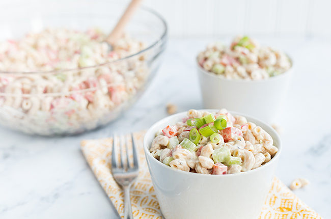 Low Fat Macaroni Salad
 Recipe Low Fat Skinny Macaroni Salad