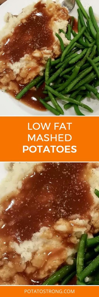 Low Fat Mashed Potatoes
 Low Fat Mashed Potatoes No Milk Butter Needed Potato