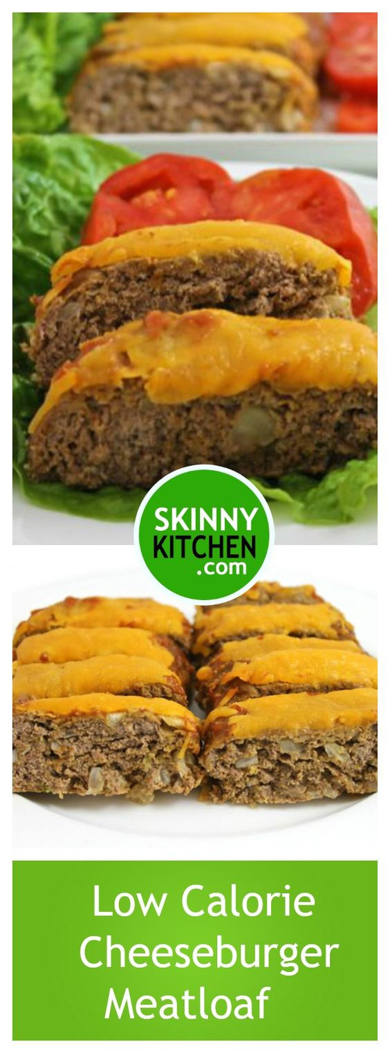 Low Fat Meatloaf
 Cheeseburger meatloaf Cheeseburgers and Recipe on Pinterest