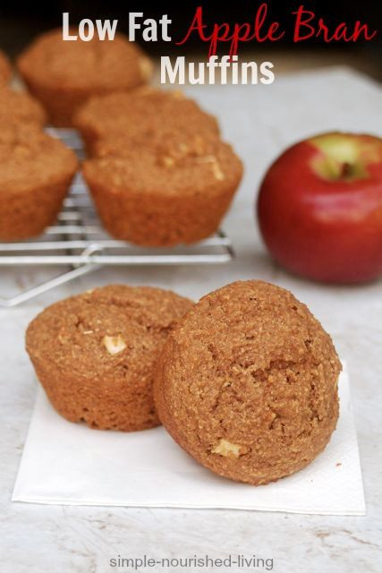 Low Fat Muffin Recipes
 Low Fat Apple Bran Muffins Recipe