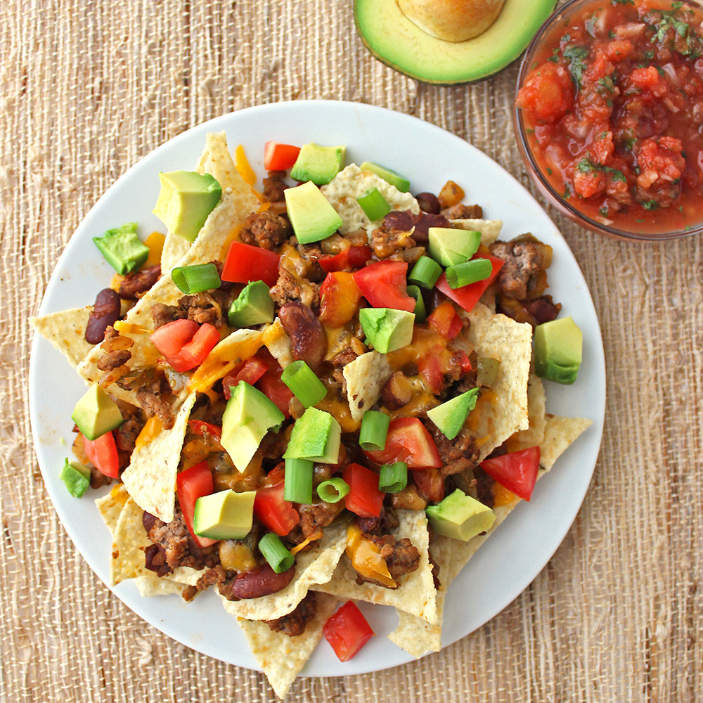 Low Fat Nachos
 Loaded Nachos