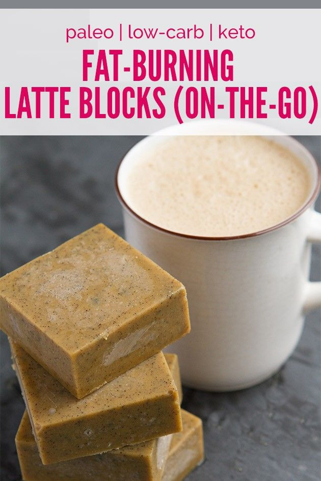 Low Fat Paleo Recipes
 Rocket Fuel Latte Blocks