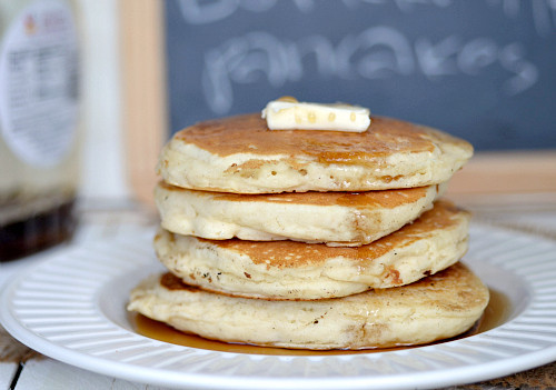 Low Fat Pancakes
 Low fat Fluffy Buttermilk Pancakes