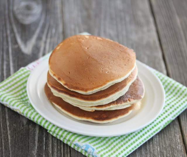 Low Fat Pancakes
 Healthier Fluffy Pancakes Kirbie s Cravings
