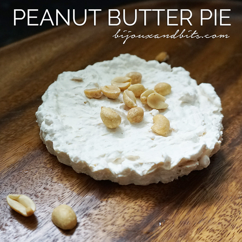 Low Fat Peanut Butter Pie
 Low carb peanut butter pie