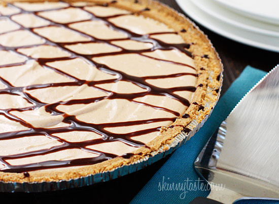 Low Fat Peanut Butter Pie
 Skinny No Bake Peanut Butter Pie