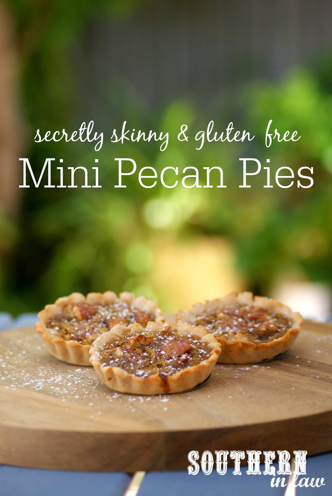 Low Fat Pecan Pie
 Southern In Law Recipe Healthier Mini Pecan Pies