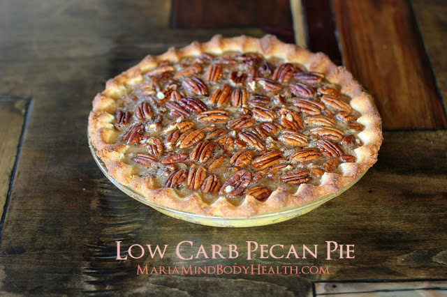 Low Fat Pecan Pie
 Maria Mind Body Health
