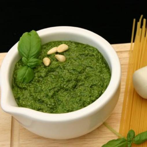 Low Fat Pesto Sauce
 Low fat basil pesto