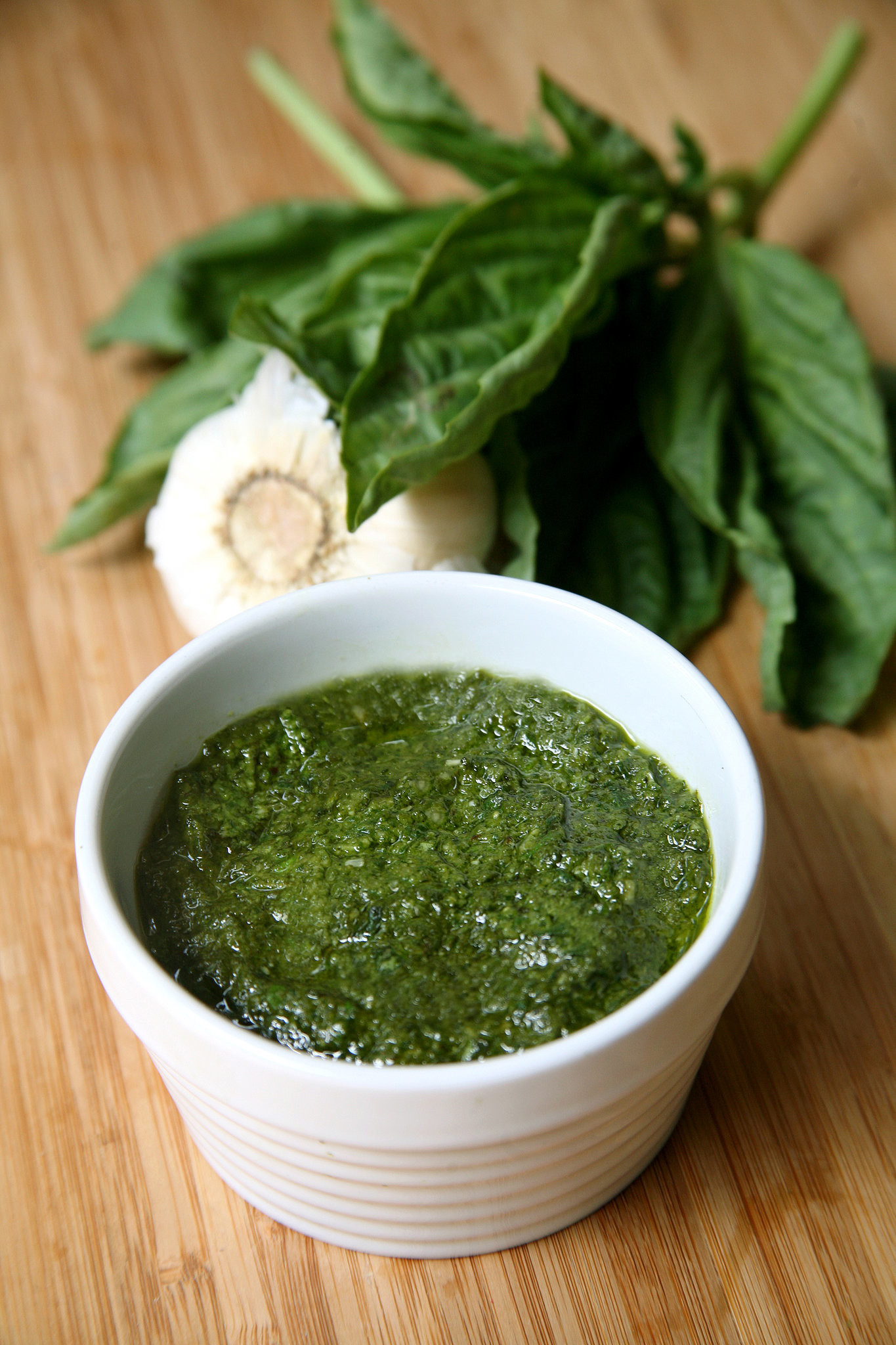 Low Fat Pesto Sauce
 Low Fat Vegan Paleo Pesto Sauce Recipe